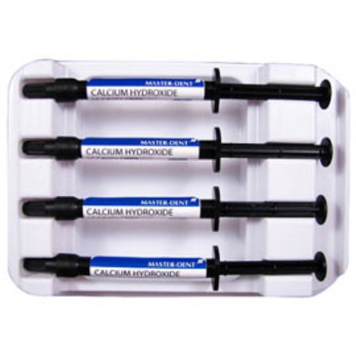 MASTERDENT CAVITY LINER LIGHT CURE CALCIUM HYDROXIDE 4 SYRINGES/PK eBay