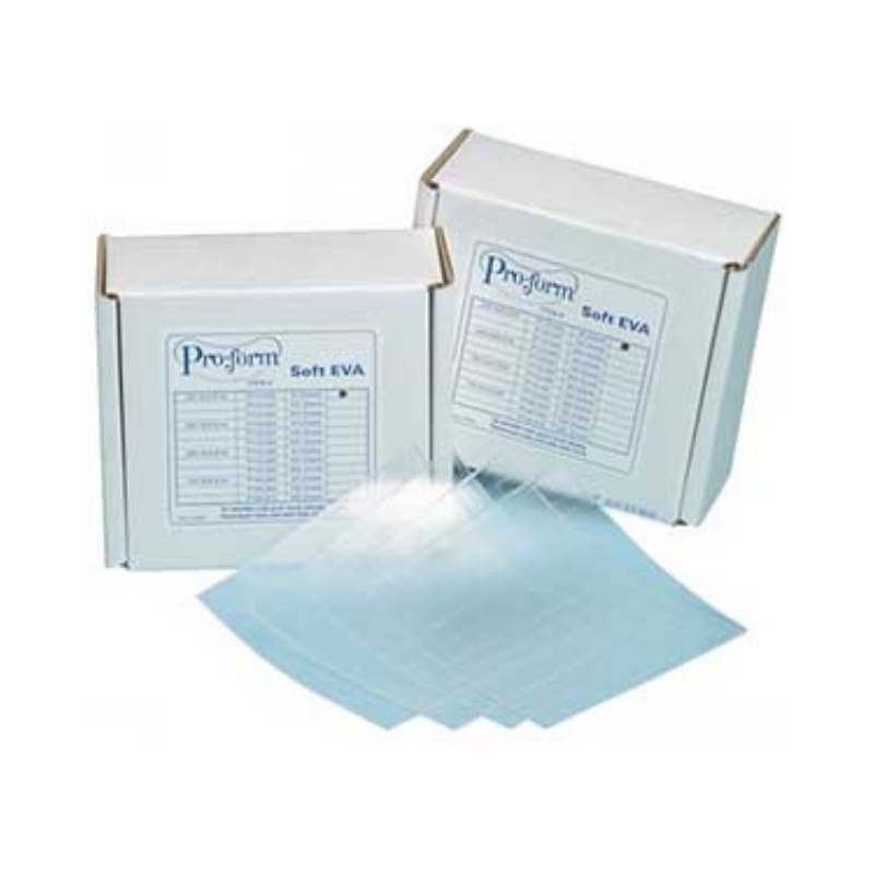 KEYSTONE INDUSTRIES PROFORM .040 SOFT EVA TRAY MATERIAL 5" x 5" 300/PK