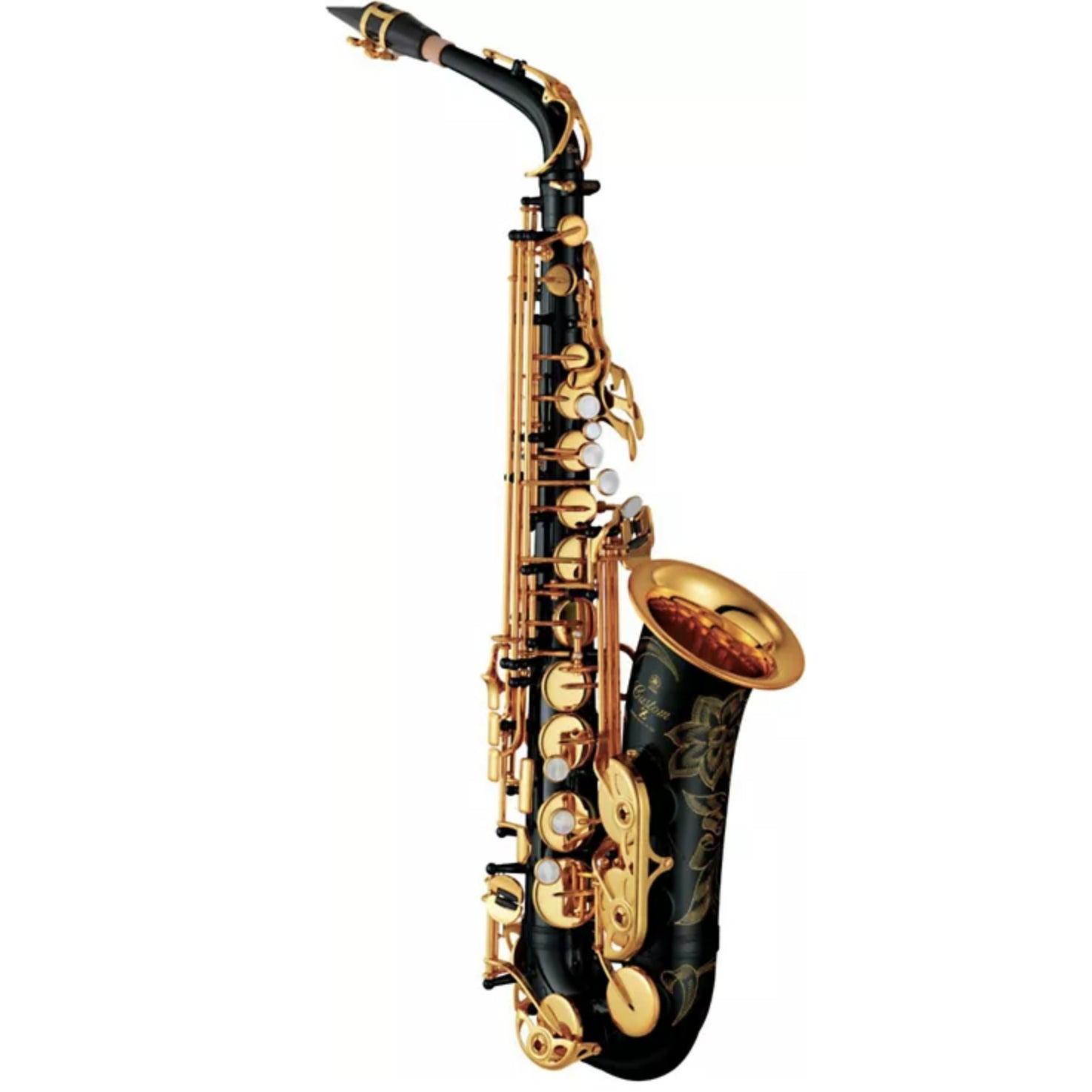 Yamaha Model YAS-875EXIIB 'Custom EX' Alto Saxophone in Black