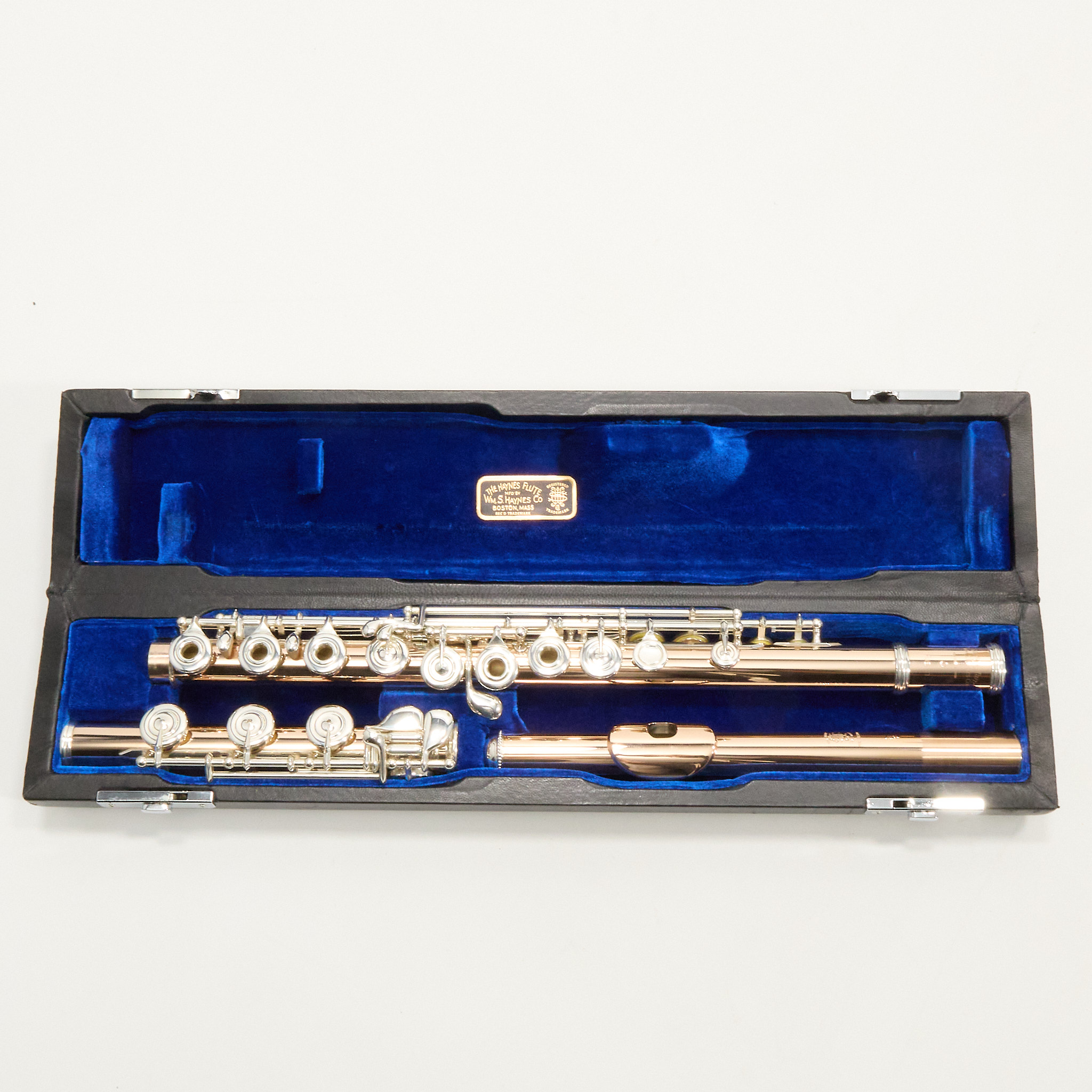 William S. Haynes Q-Fusion 9K Gold Flute with Offset G, B Foot SN