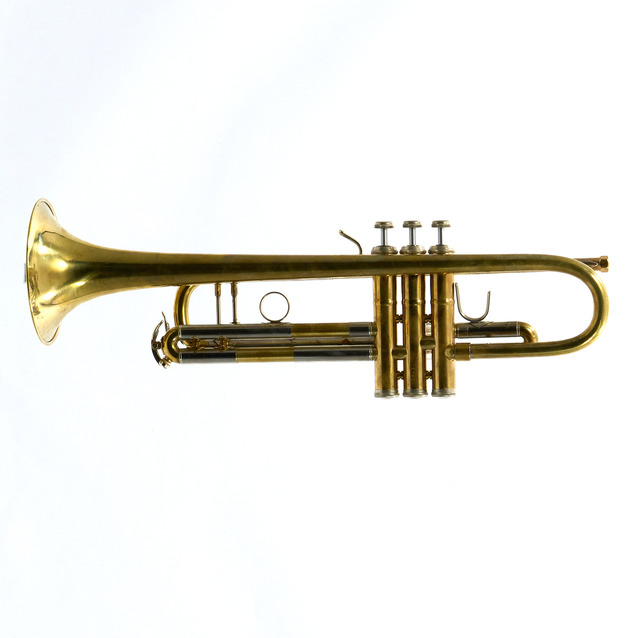 Larson Brasswerks Bb Trumpet in Unlacquered Finish SN 103431