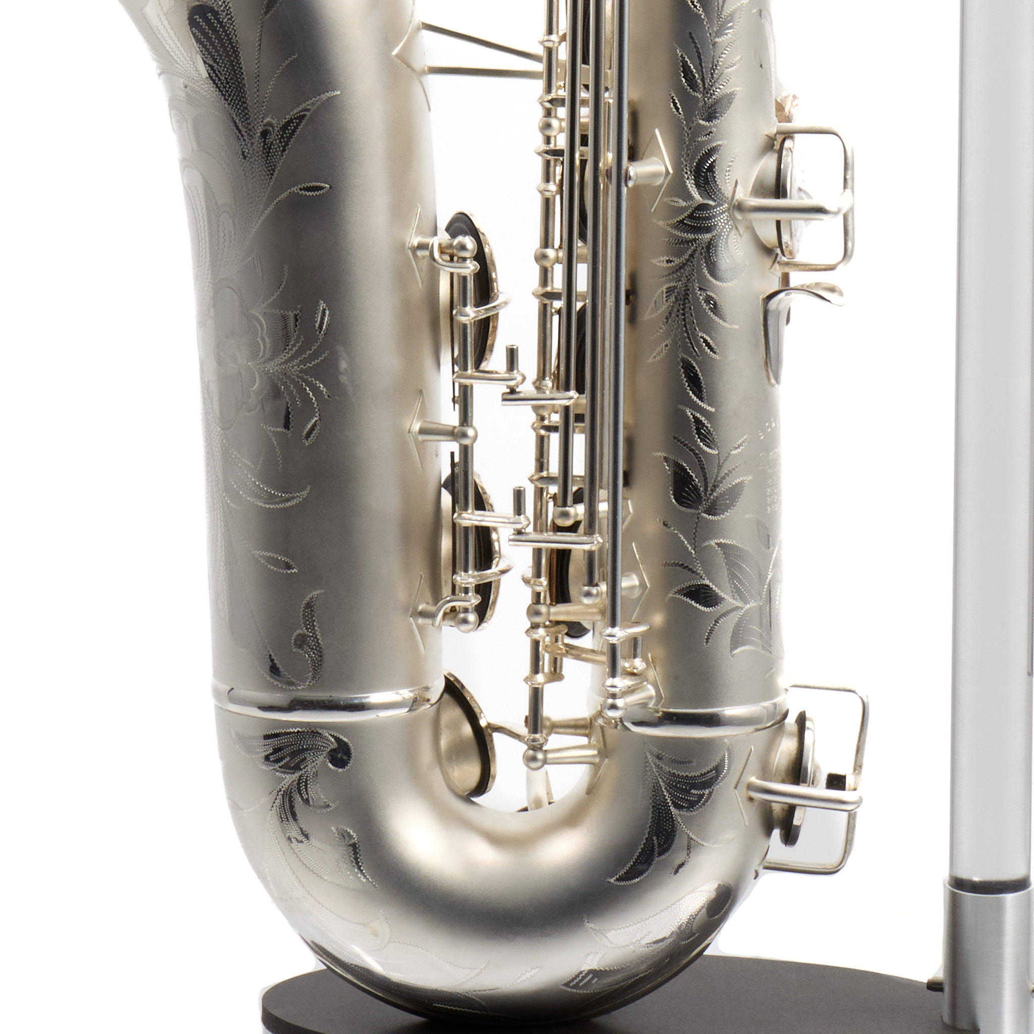 Buescher 400 Top Hat & Cane Tenor Saxophone in Satin Silver SN
