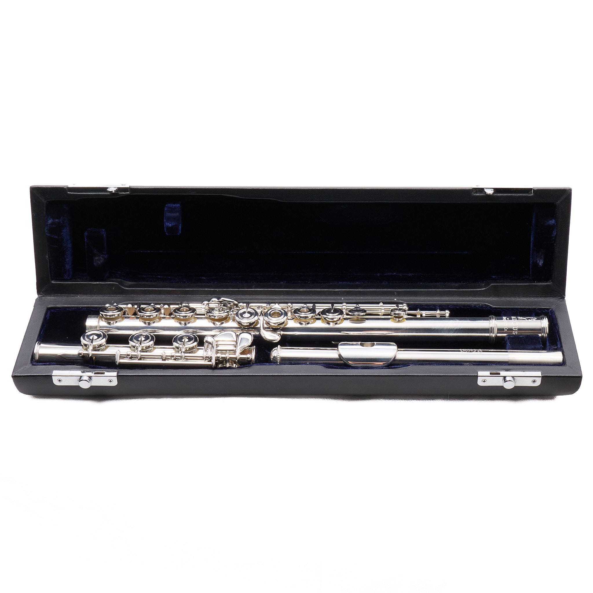 William S. Haynes AF900SE-BO C# 'Amadeus' Solid Silver Flute SN