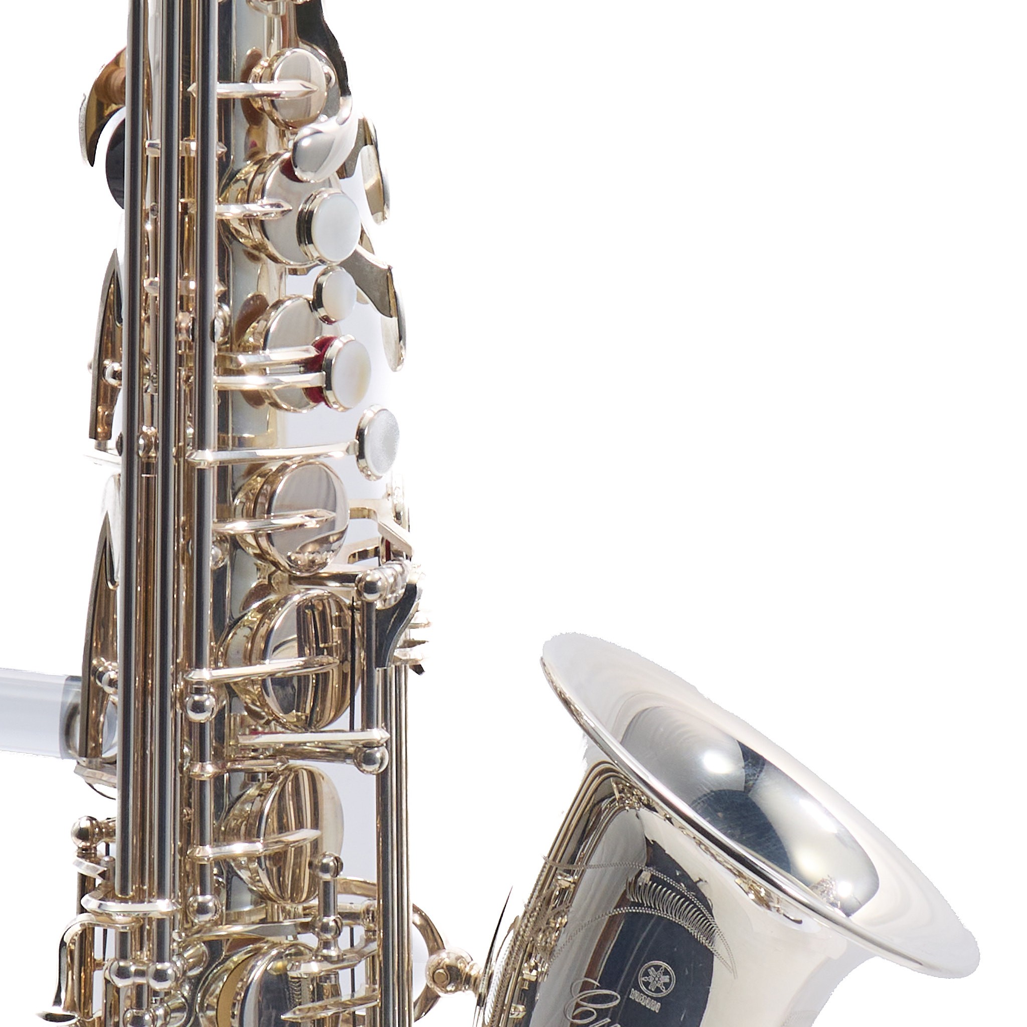 Yamaha Model YAS-82ZIIS 'Custom Z' Alto Saxophone in Silver Plate