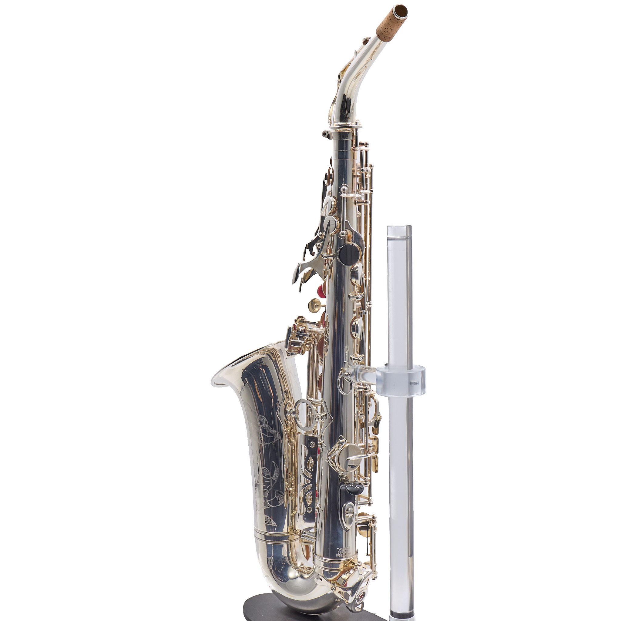 Yamaha Model YAS-82ZIIS 'Custom Z' Alto Saxophone in Silver Plate