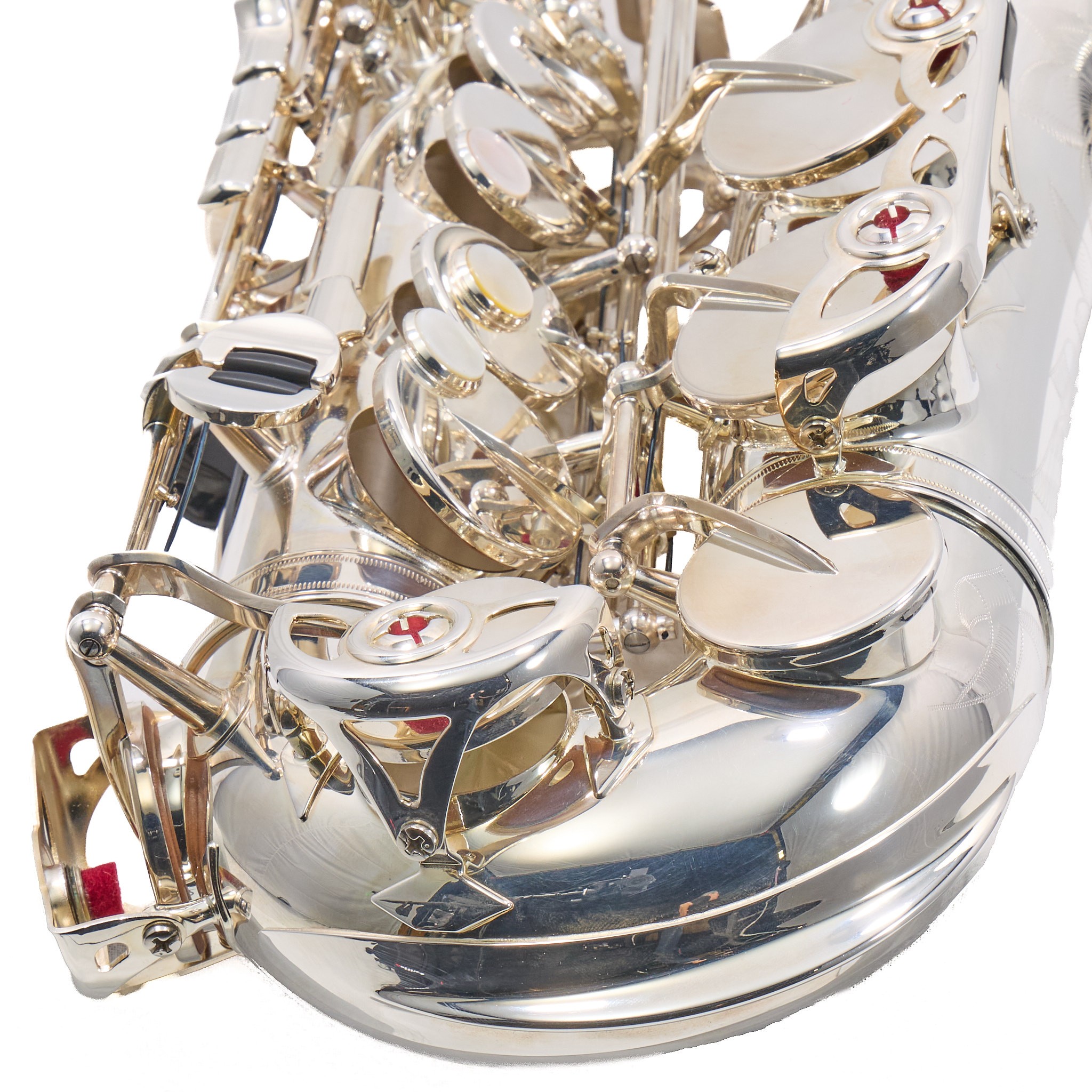 Yamaha Model YAS-82ZIIS 'Custom Z' Alto Saxophone in Silver Plate