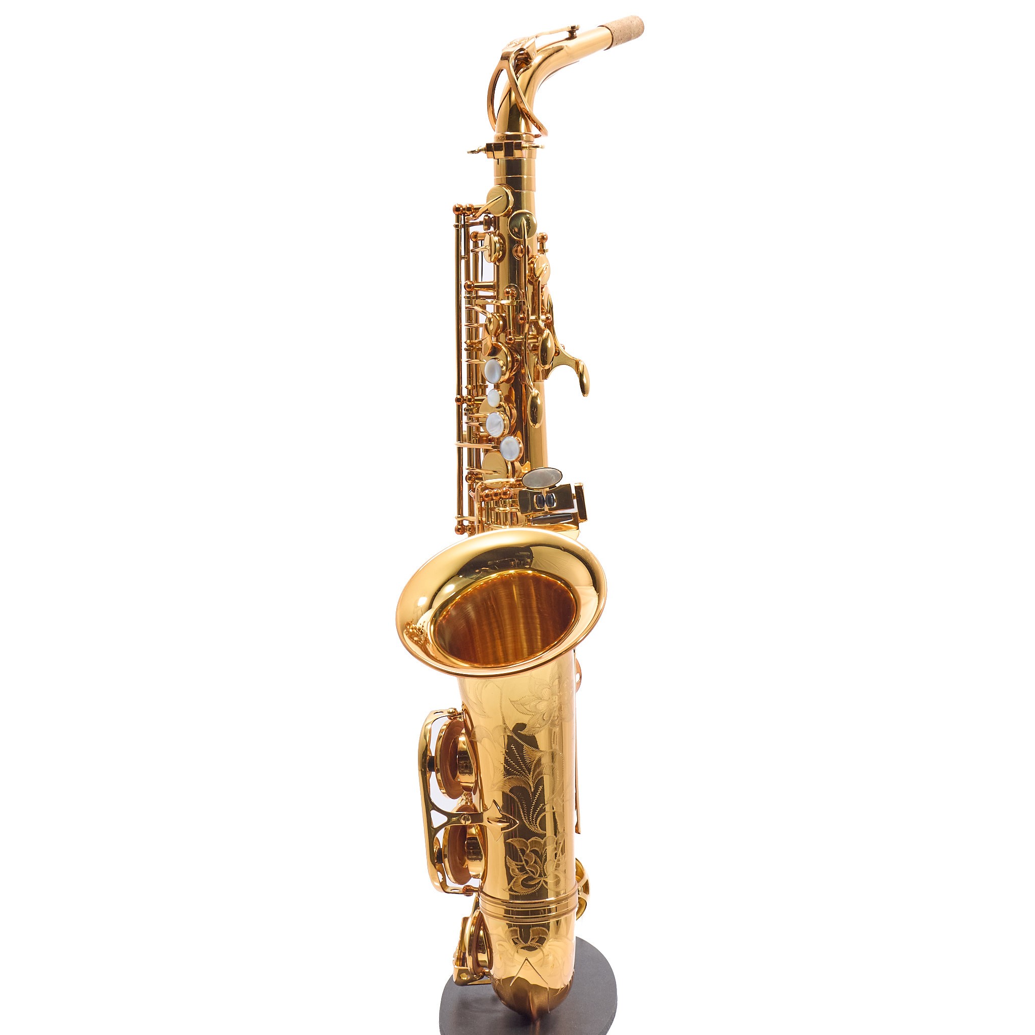 Antigua Winds Model AS5200VLQ Alto Saxophone in Vintage Lacquer SN
