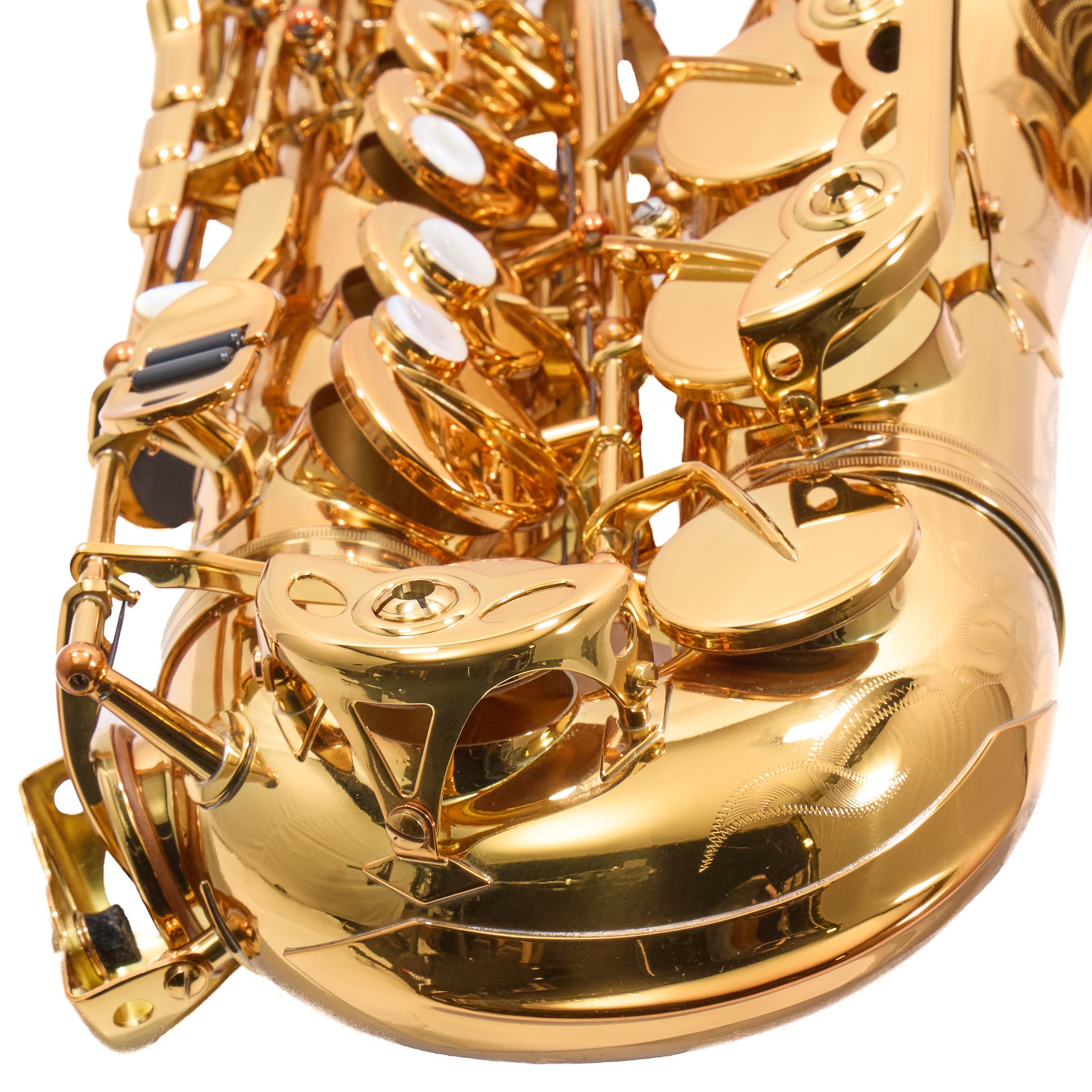 Antigua Winds Model AS5200VLQ Alto Saxophone in Vintage Lacquer SN