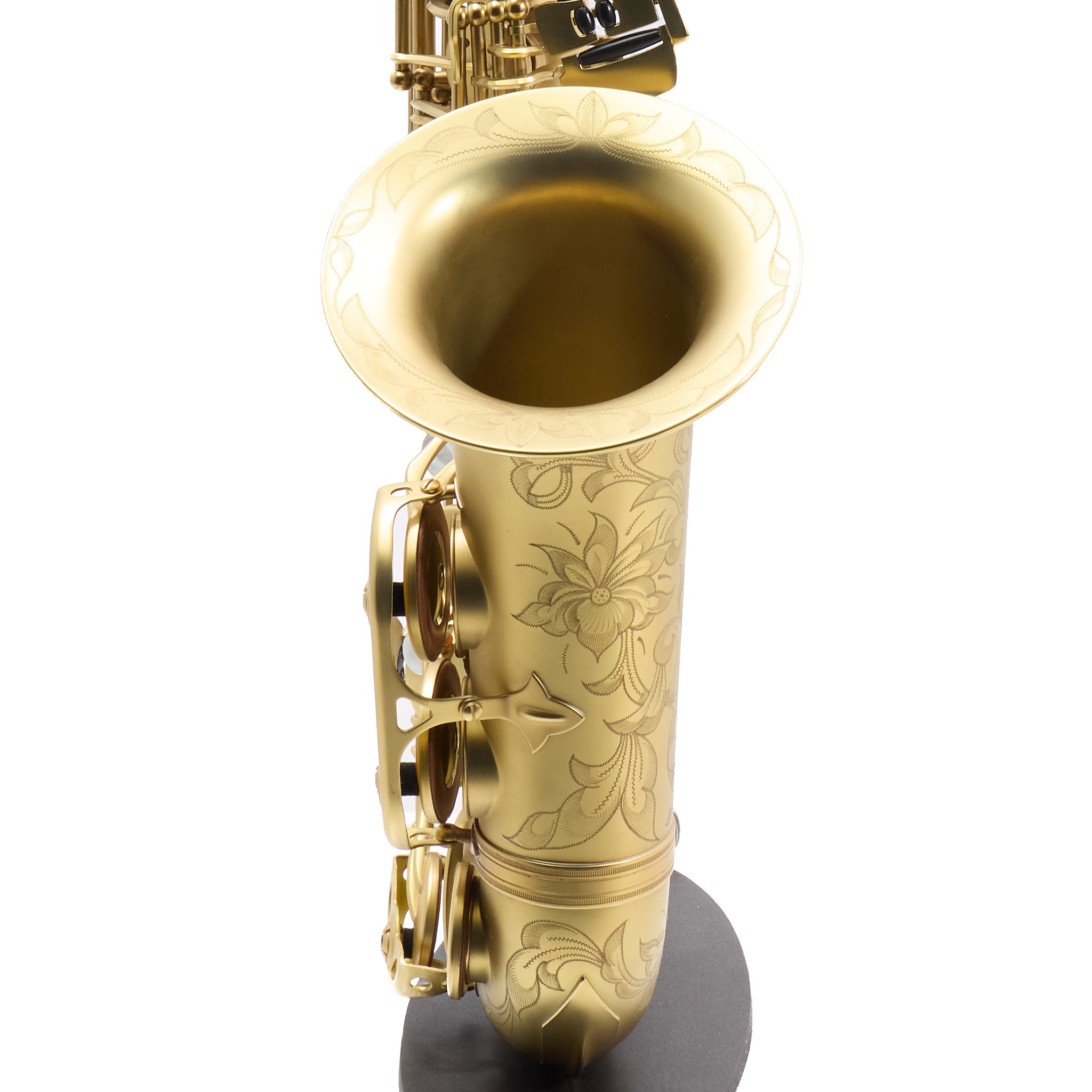 Antigua Winds Model AS4348CU Alto Saxophone in Unlacquered Brass