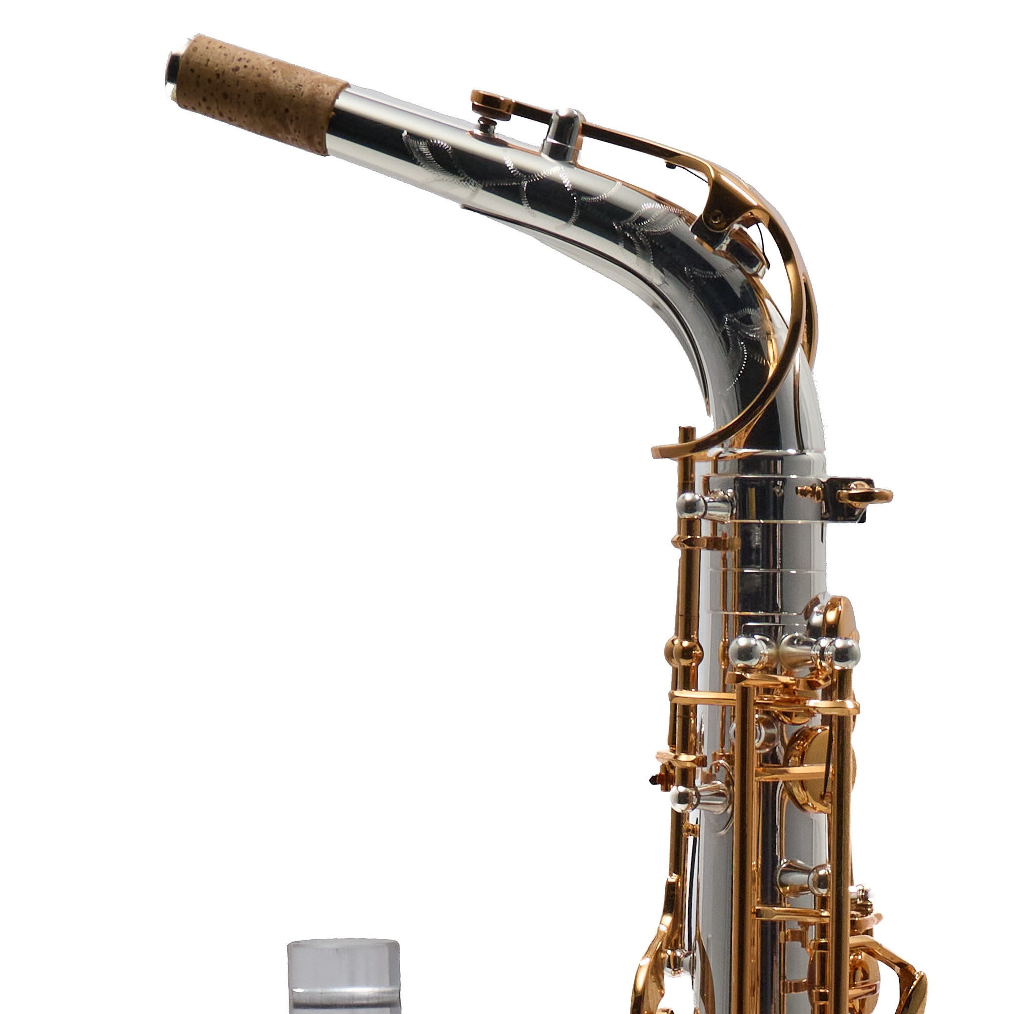 Antigua Winds Model AS4248SG 'Powerbell' Alto Saxophone - Silver